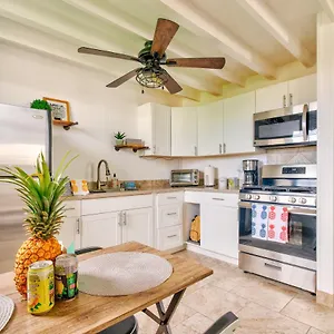 New - Pineapple Loft - Entire House Downtown With Ac Hilo